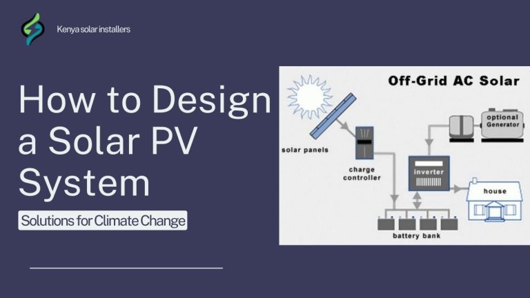 Solar PV design