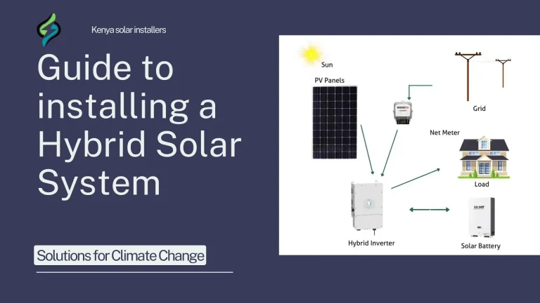 Guide to installing a hybrid solar system