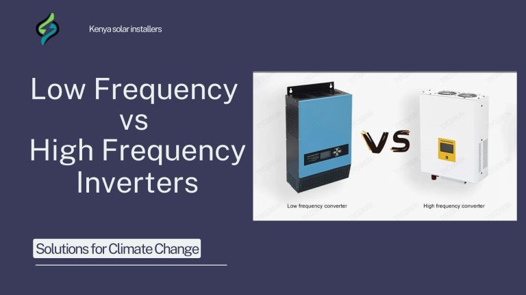 Low Frequency vs High Frequency Inverters