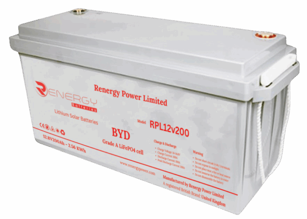 Renergy 12V 200AH Lithium battery